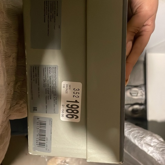 Tom Ford Authentic Lock Sandal Bronze Lizard High Heel! - Picture 6 of 6